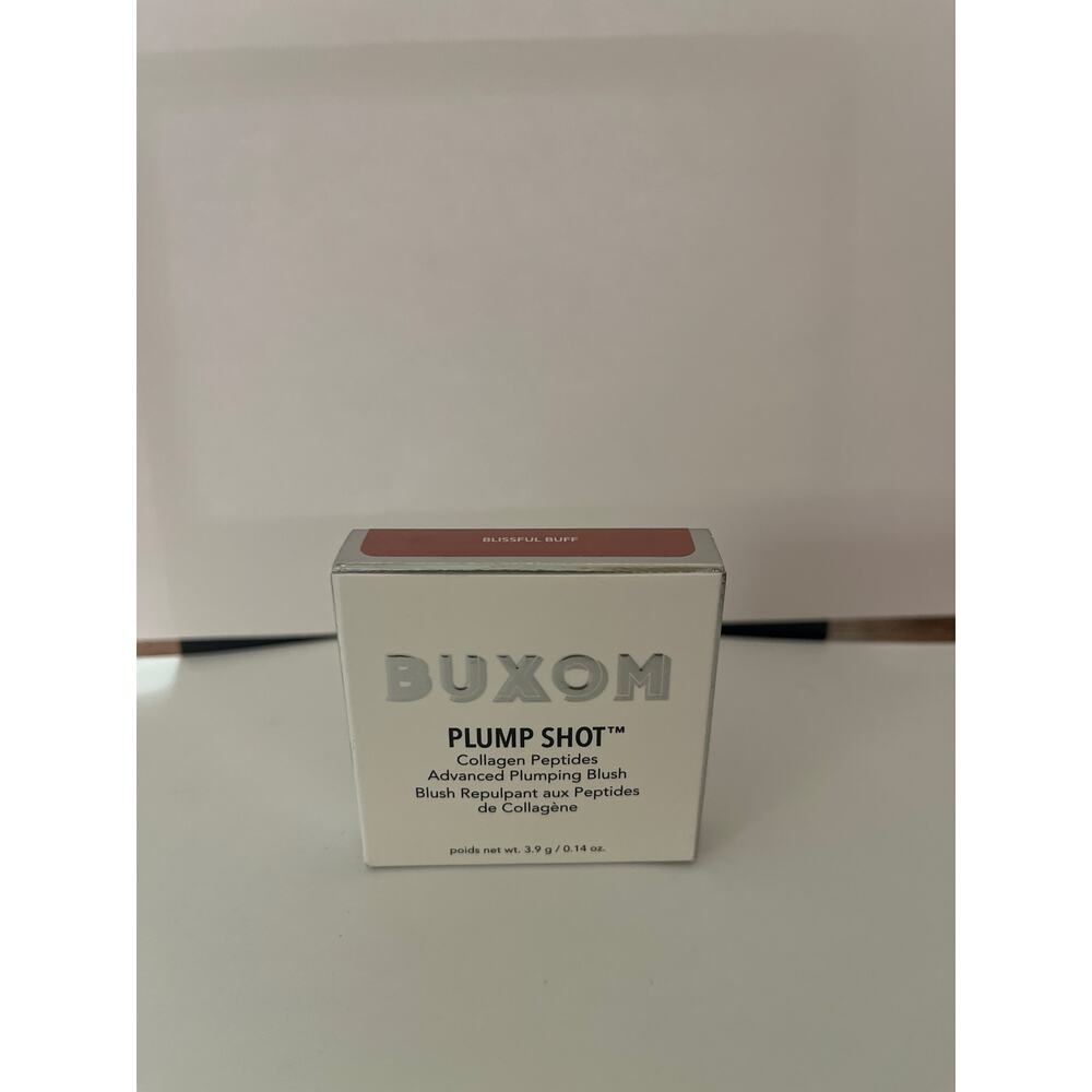 Buxom, Plump Shot, Plumping Blush, Shade Blissful Buff
